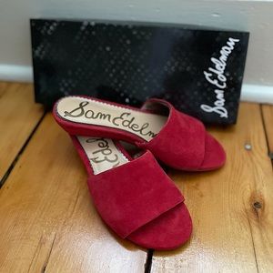 Sam Edelman Suede Slides